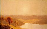 Sanford Robinson Gifford Canvas Paintings - A View from the Berkshire Hills, near Pittsfield, Massachusetts